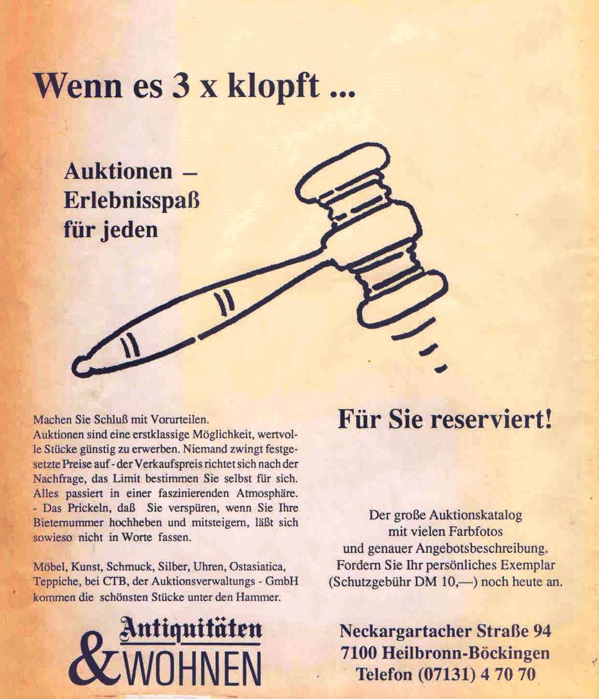 Auktionen